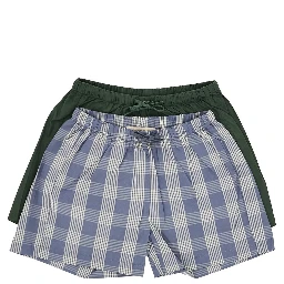 2-pack organic cotton shorts