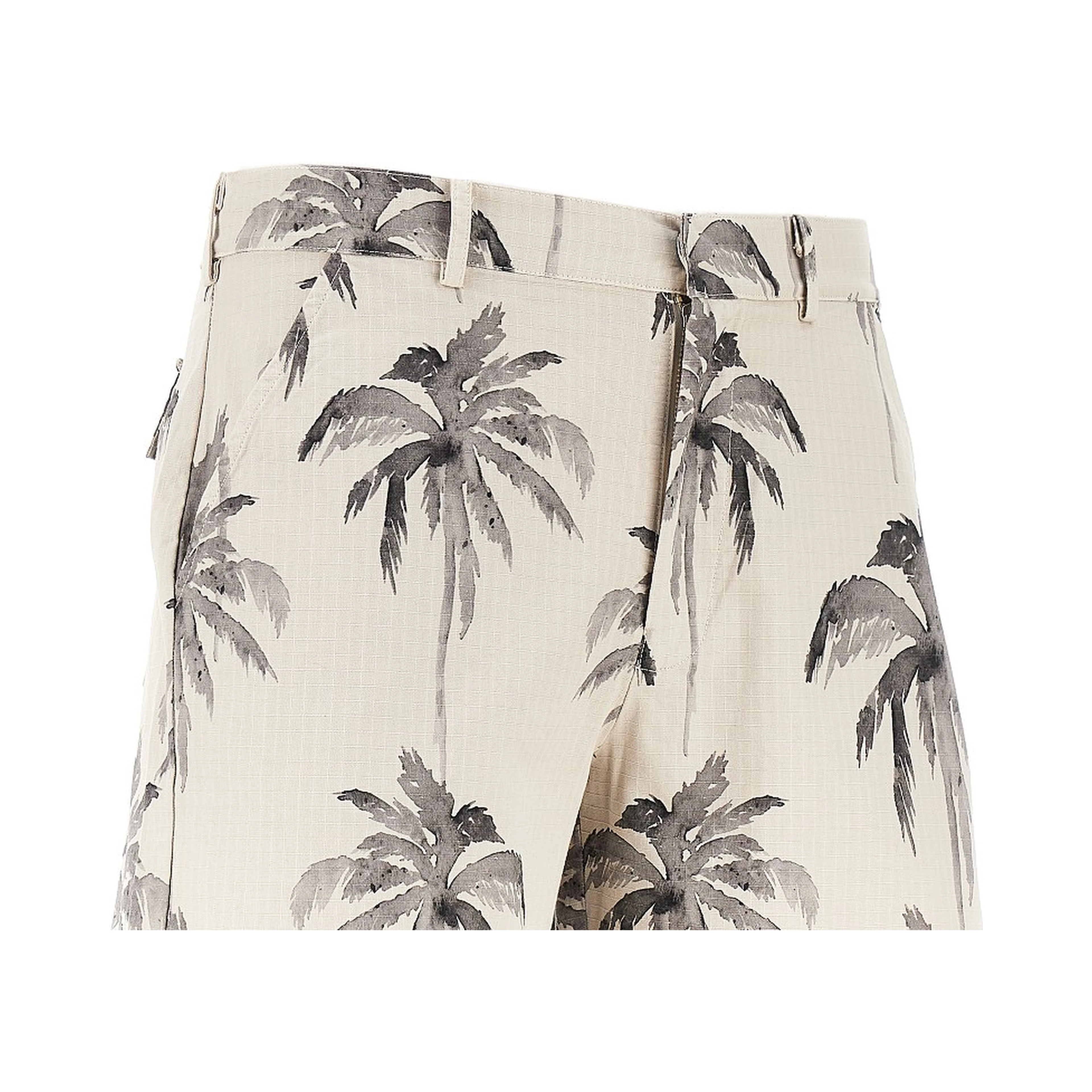 Palma print ripstop shorts