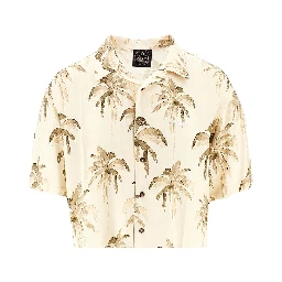 Printed viscose shirt
