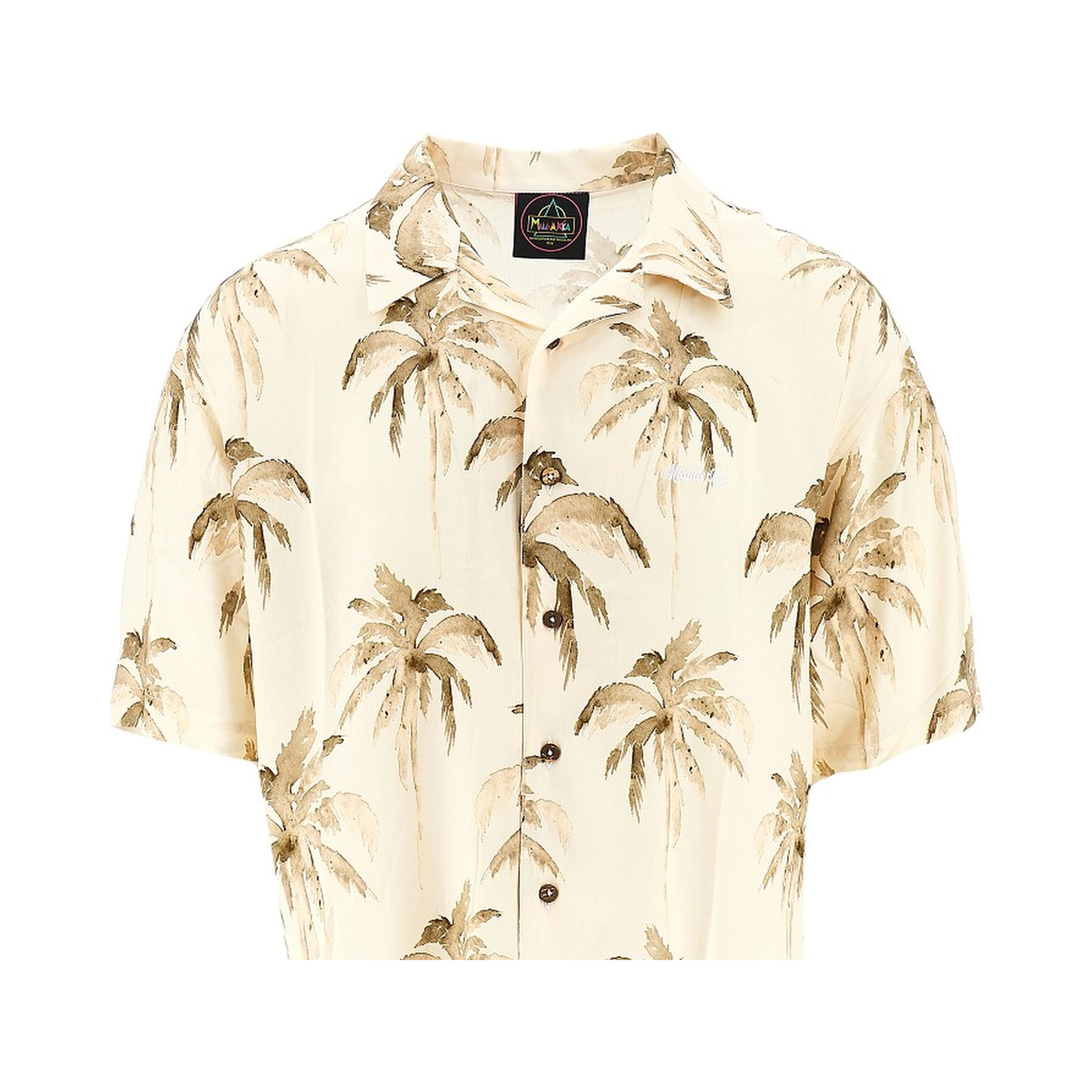 Printed viscose shirt