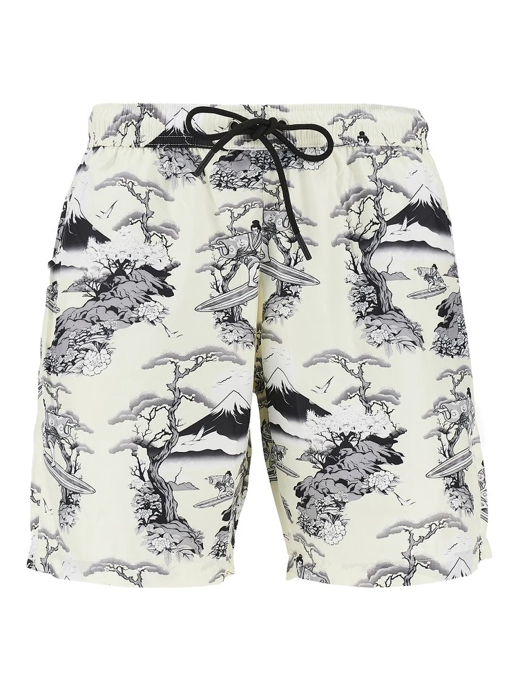 Printed swimshorts