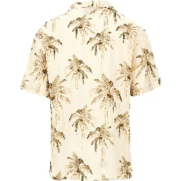 Printed viscose shirt