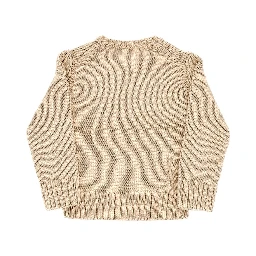 Flag intarsia cotton sweater