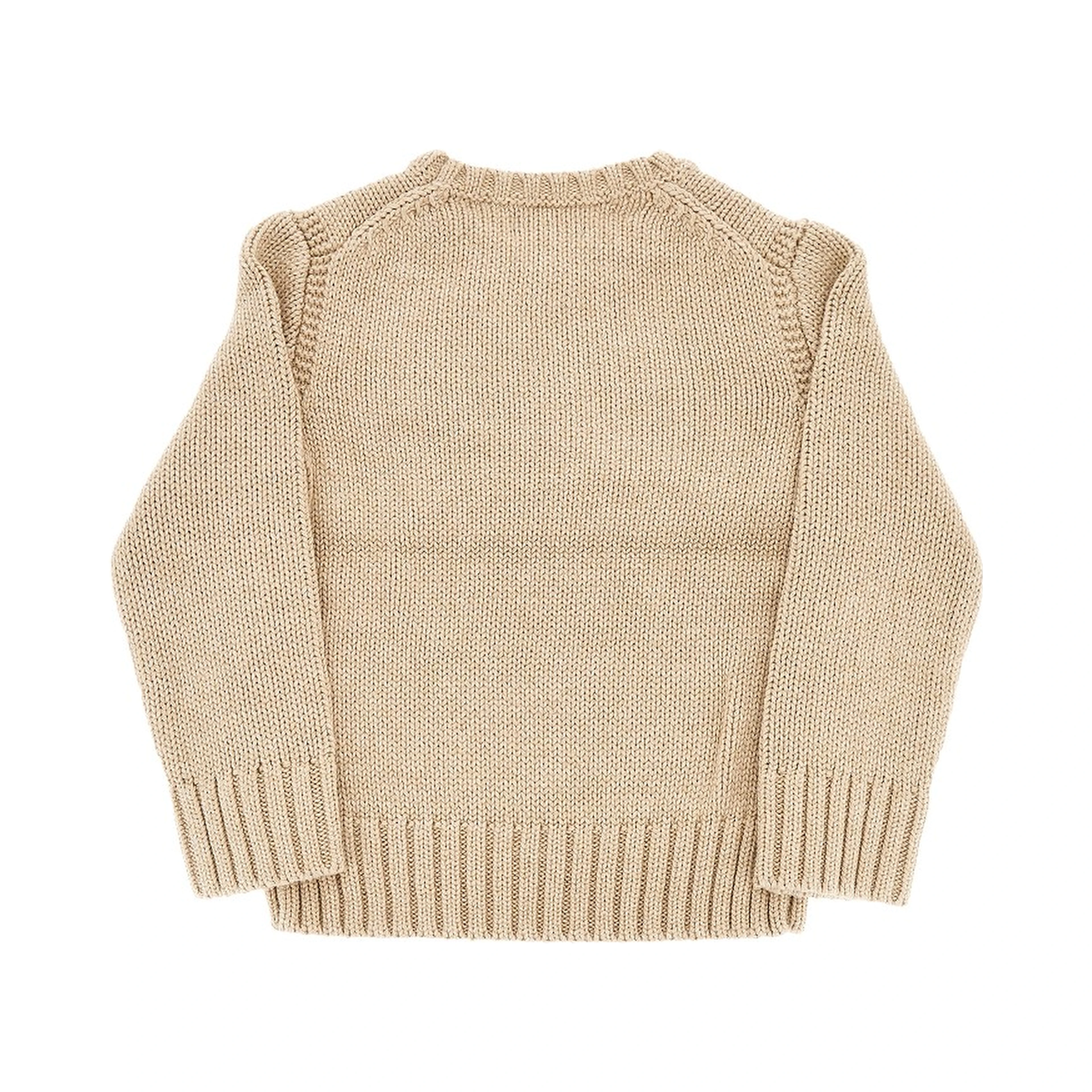 Flag intarsia cotton sweater