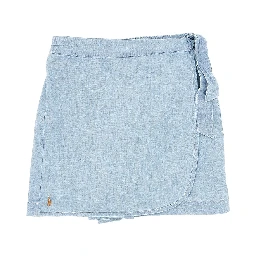 Light denim skort