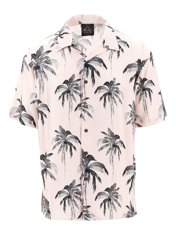 Printed viscose shirt