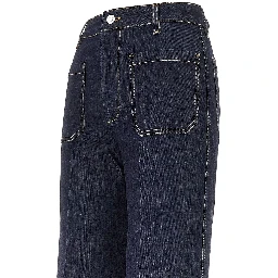 'Alina' wide leg jeans