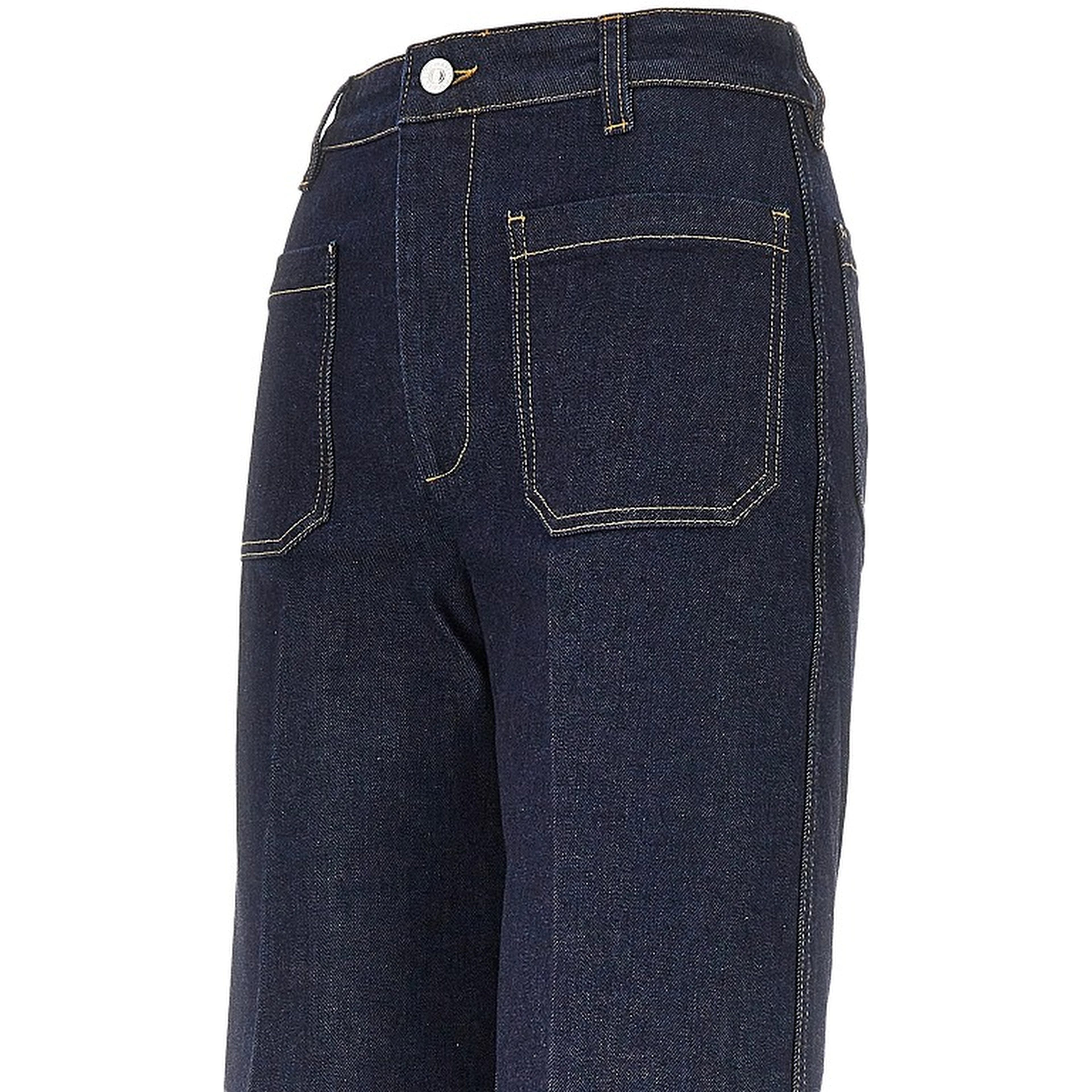 'Alina' wide leg jeans