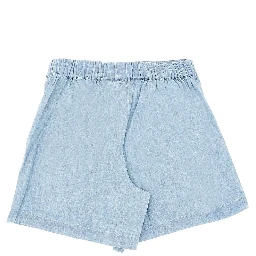 Light denim skort