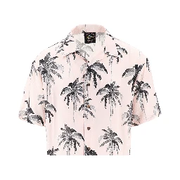Printed viscose shirt