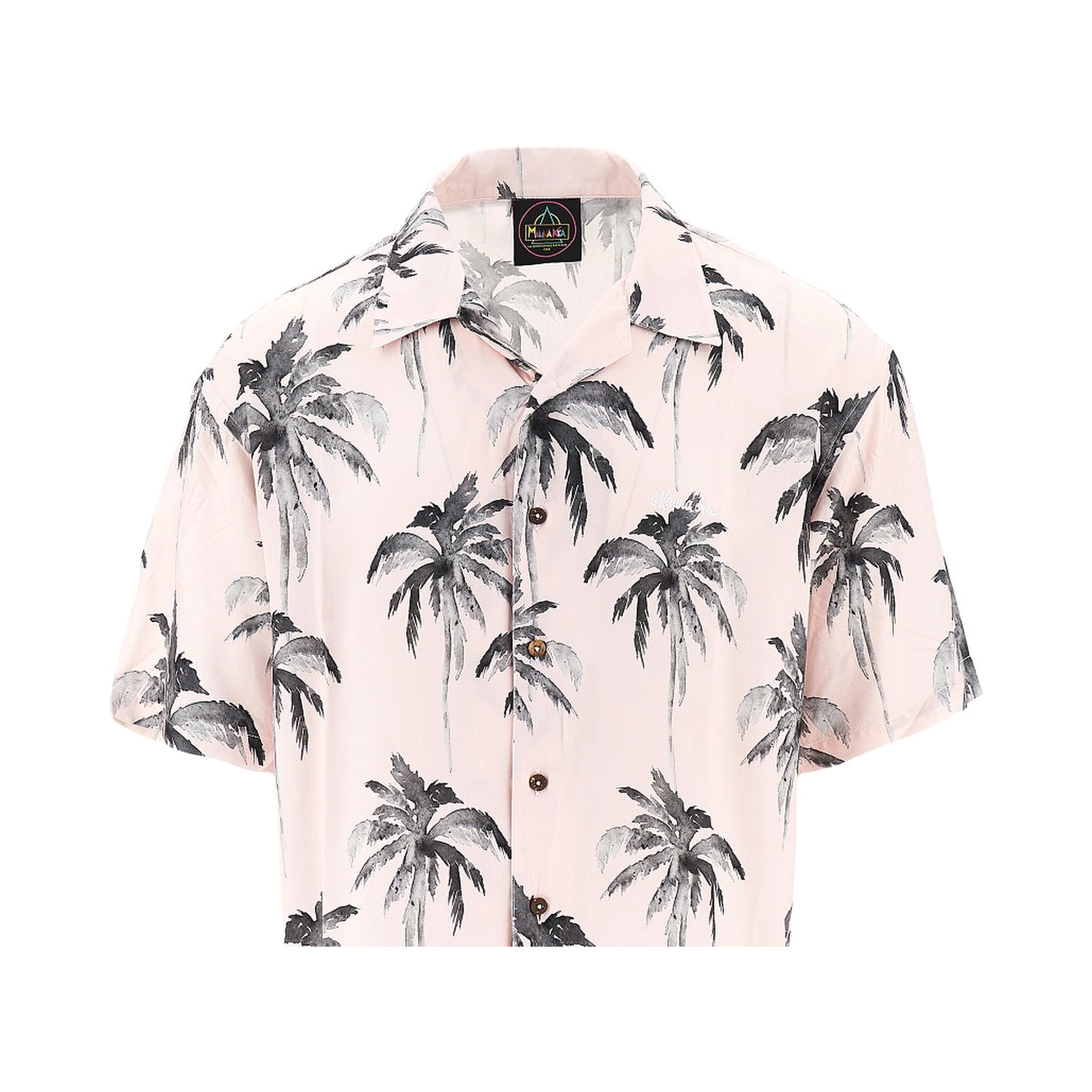 Printed viscose shirt