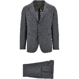 Wool-blend 'City Line' tailored suit