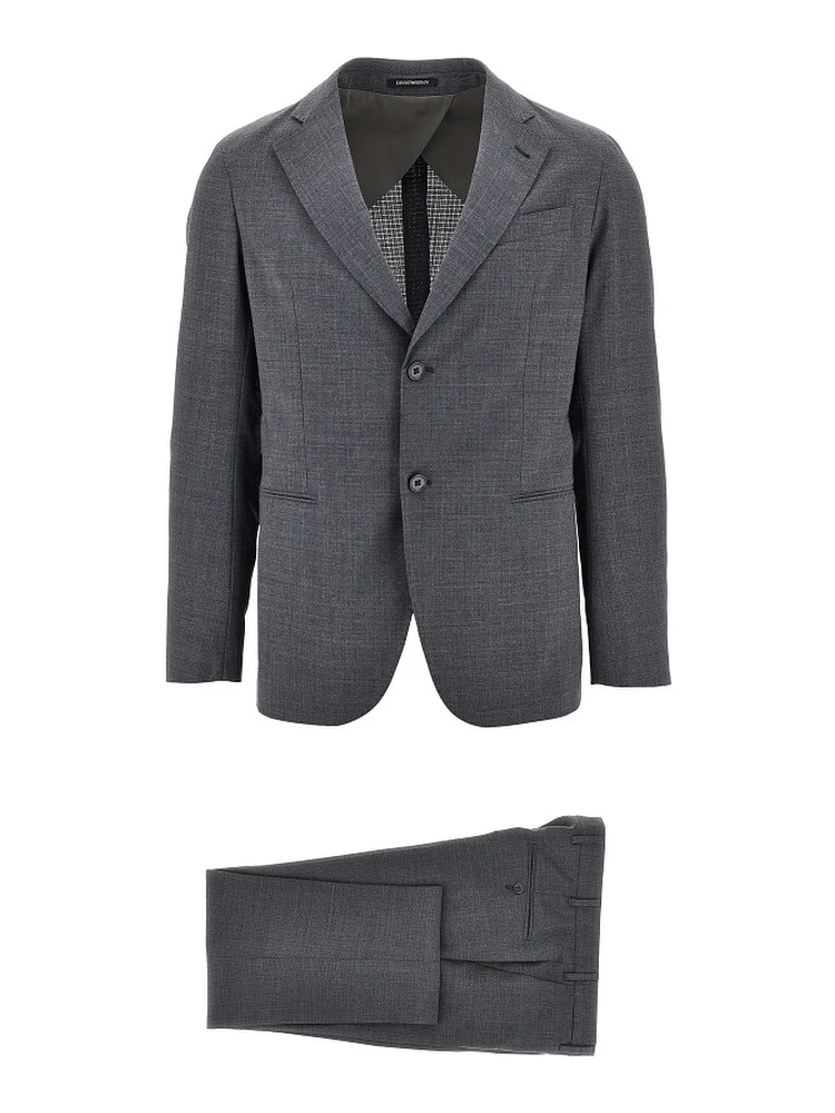 Wool-blend 'City Line' tailored suit