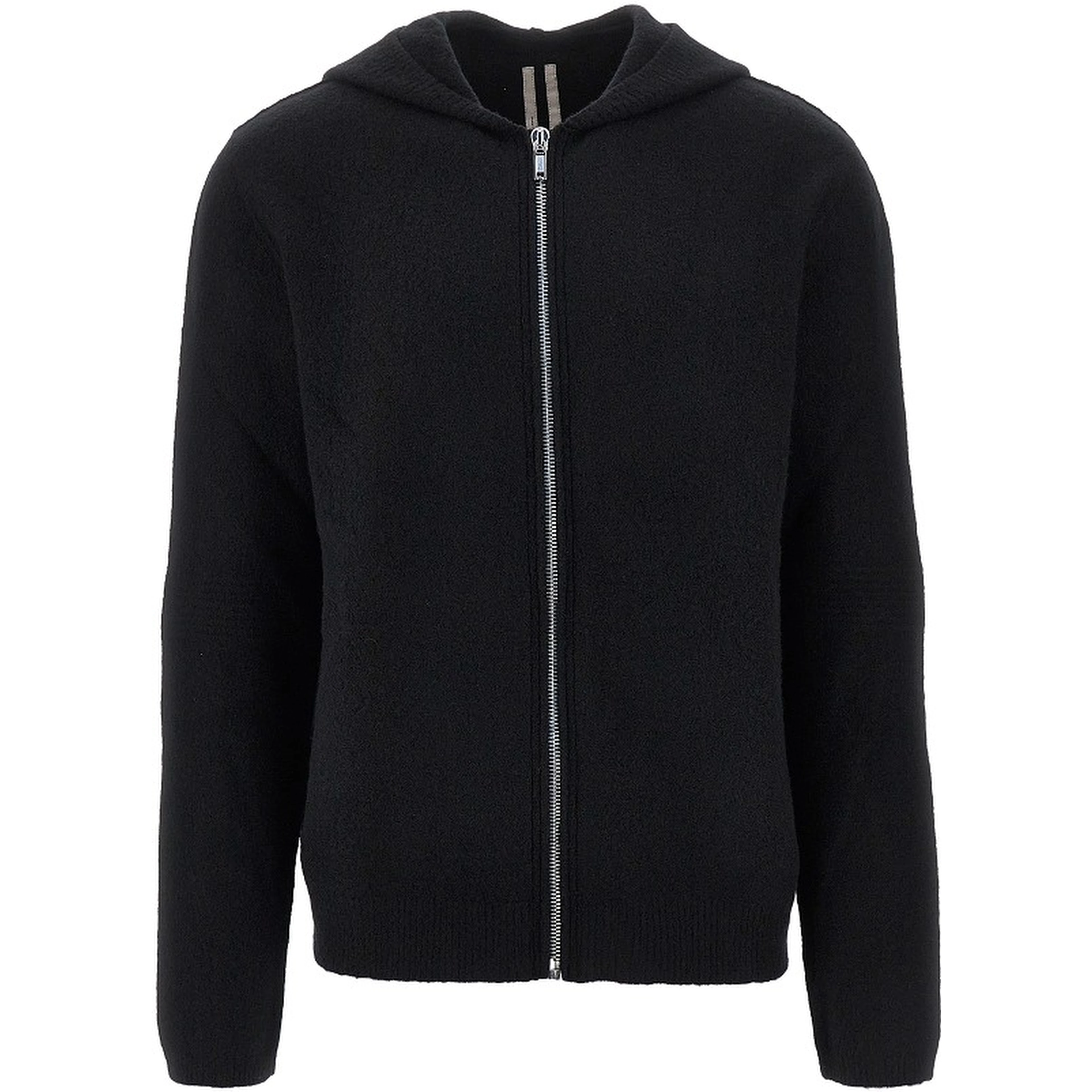 Knitted full-zip hoodie