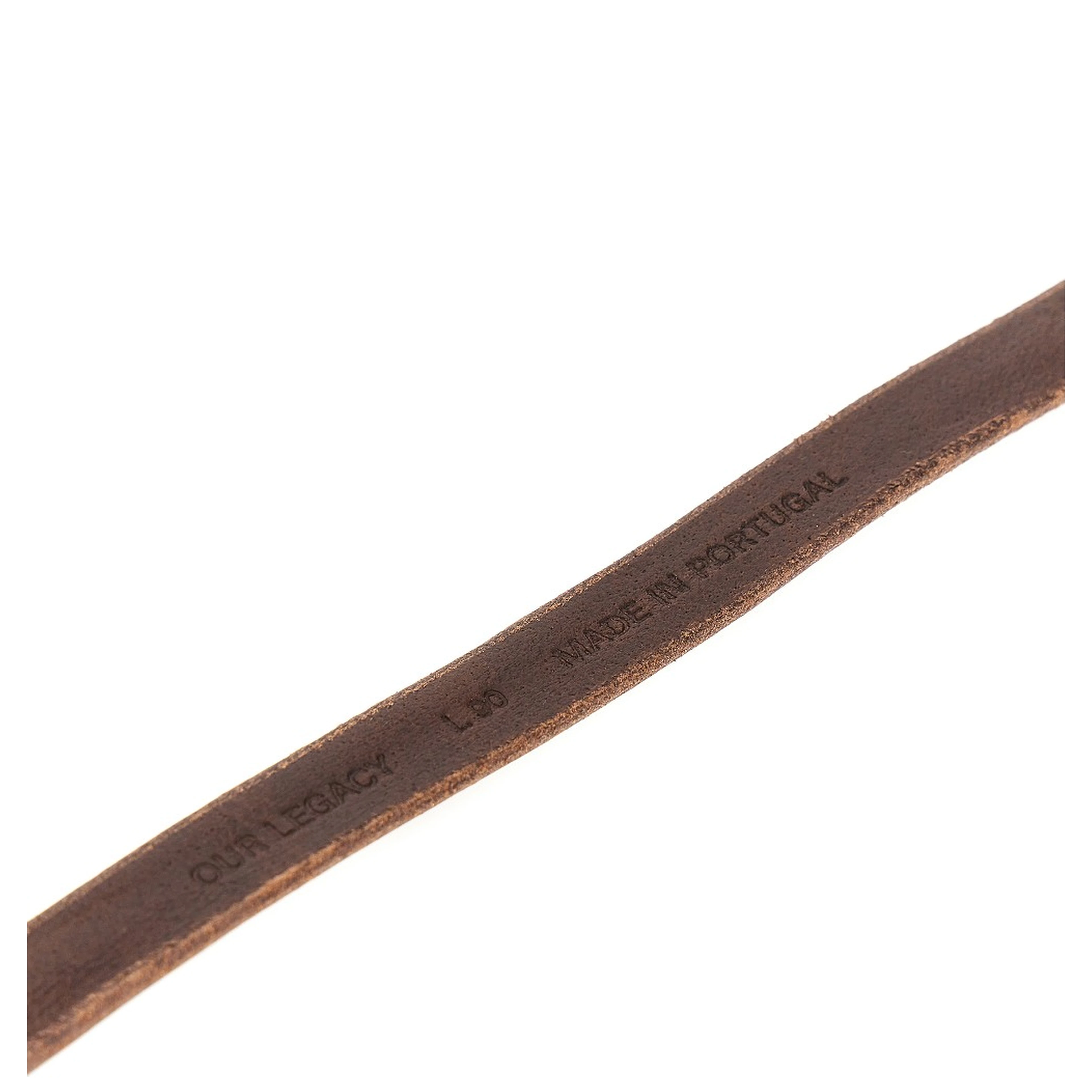 Leather belt