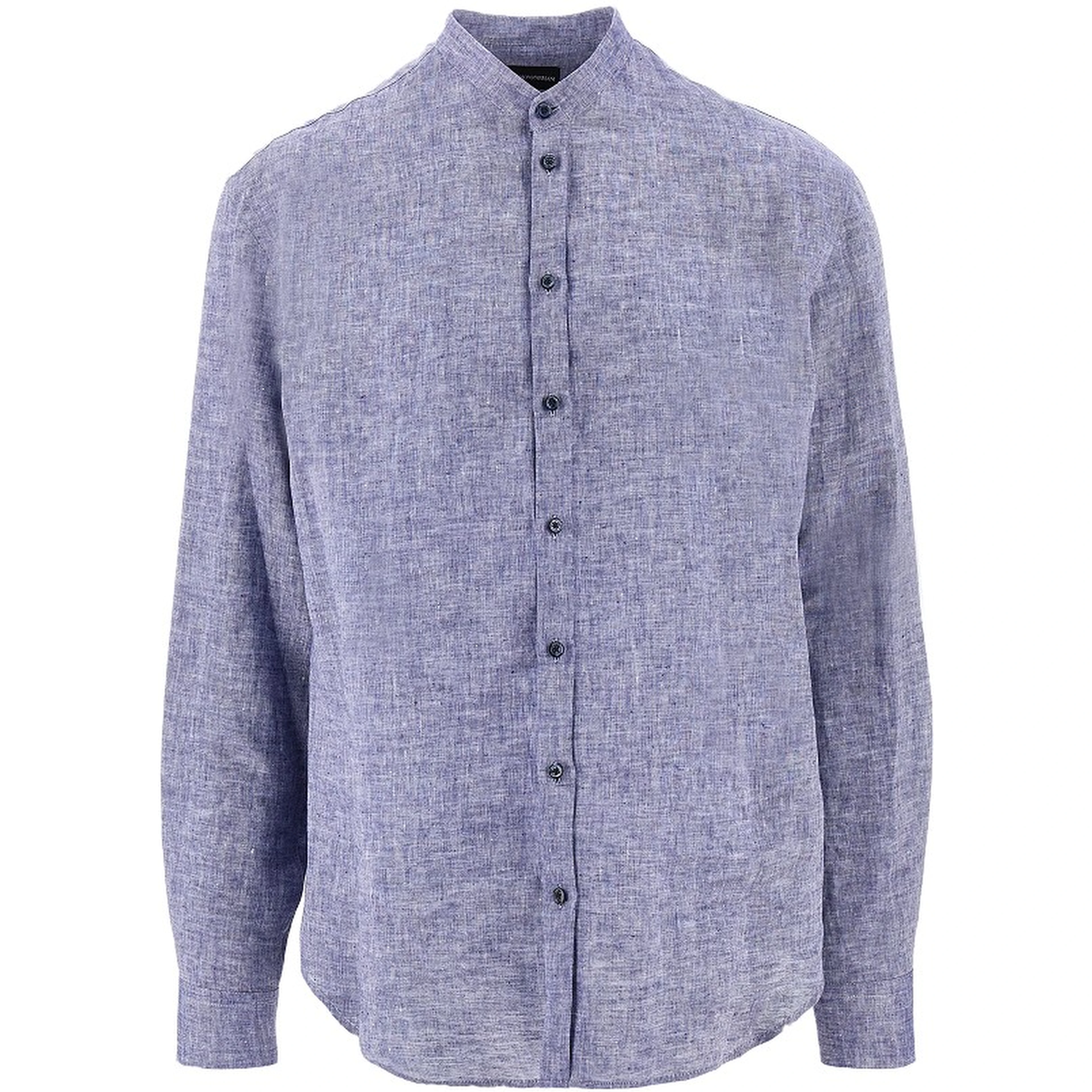 Guru collar linen shirt