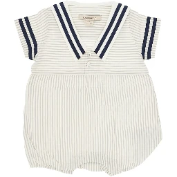 'Allie Sailor' cotton rompers