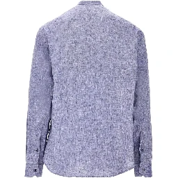 Guru collar linen shirt
