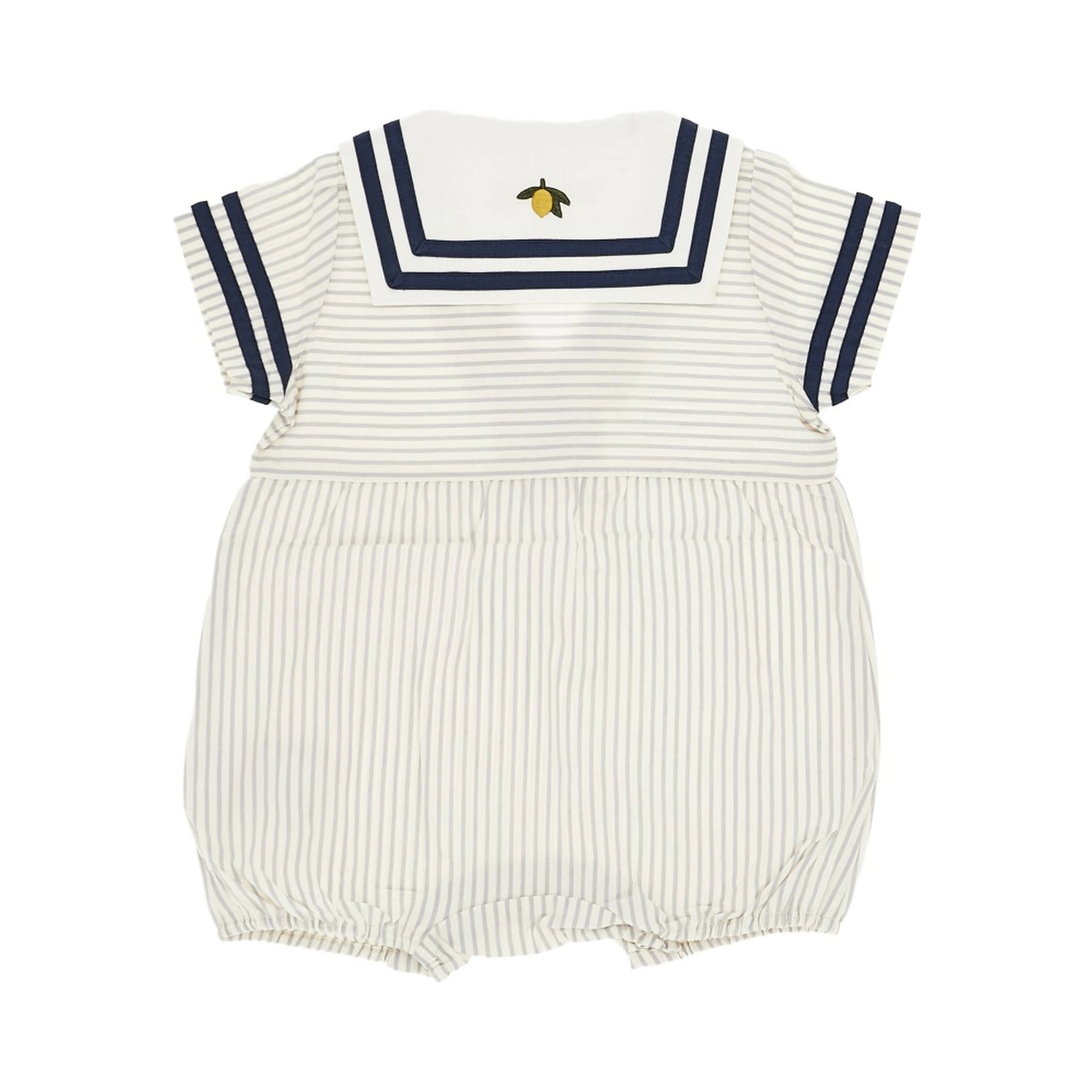 'Allie Sailor' cotton rompers
