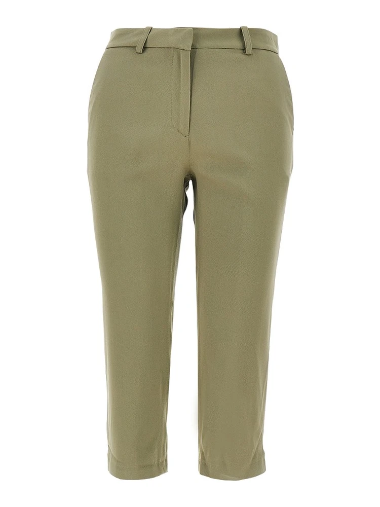 'Lior' twill Capri pants