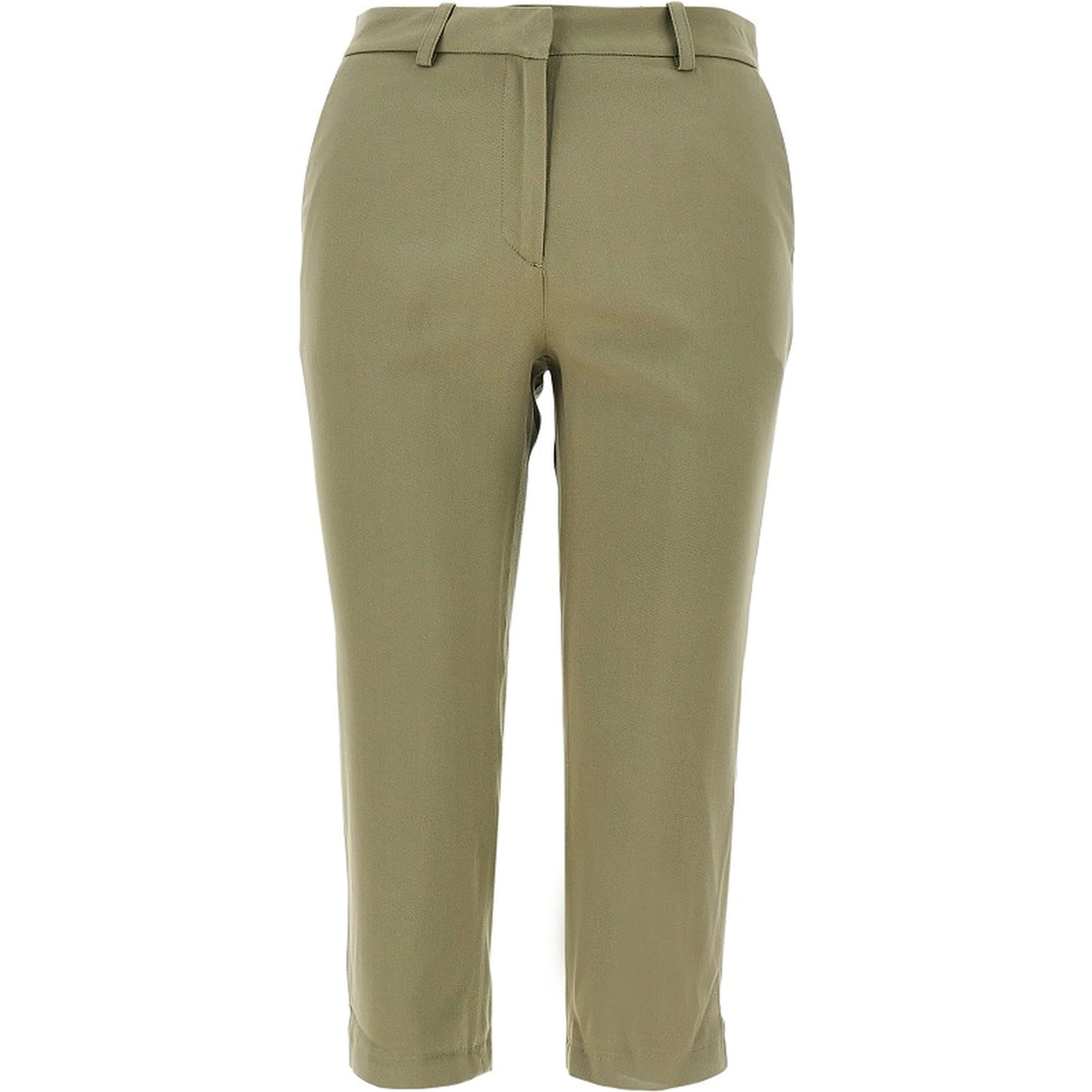 'Lior' twill Capri pants