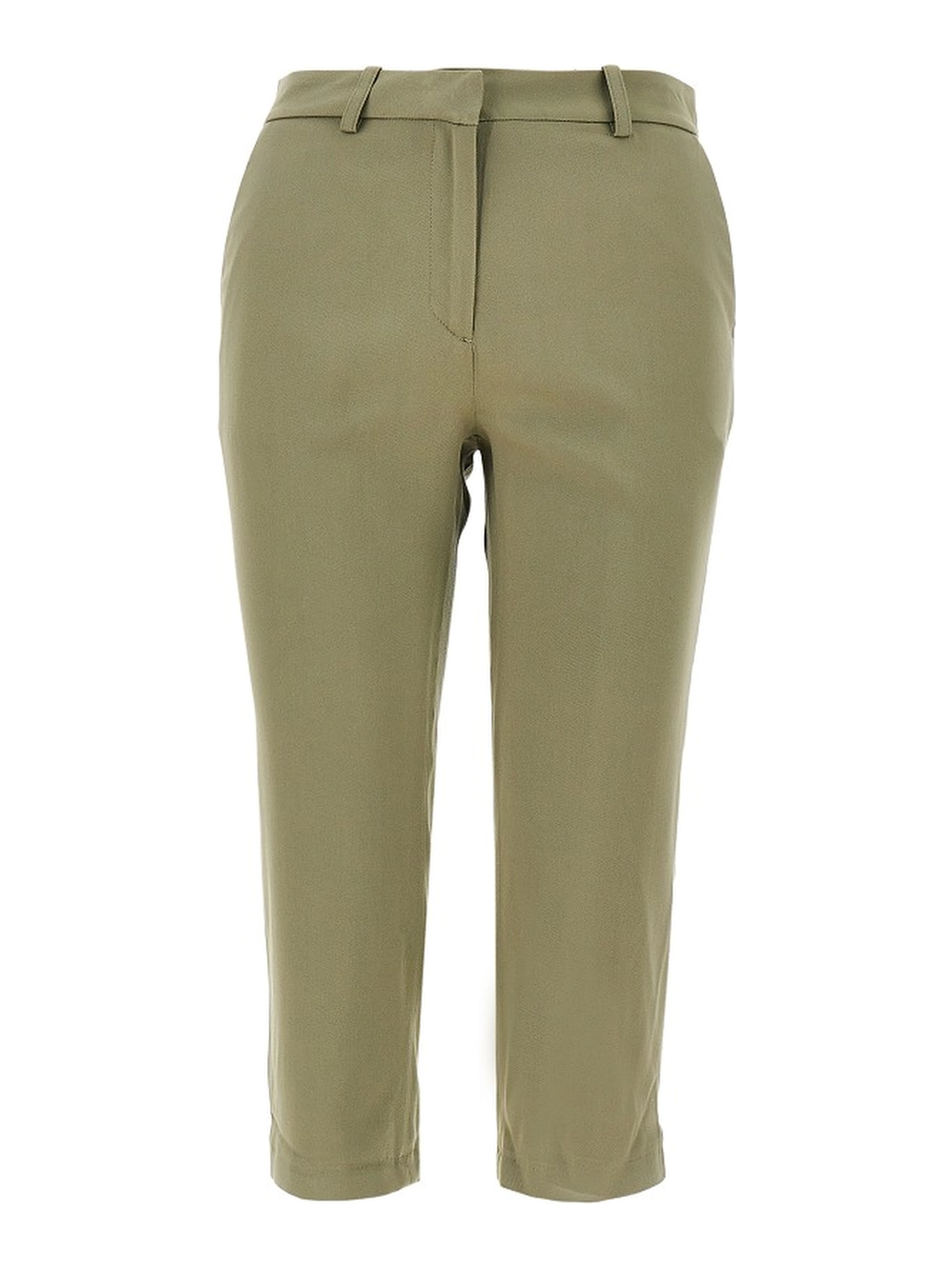 'Lior' twill Capri pants