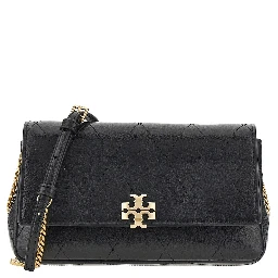 Quilted leather 'Charlie' bag with chain