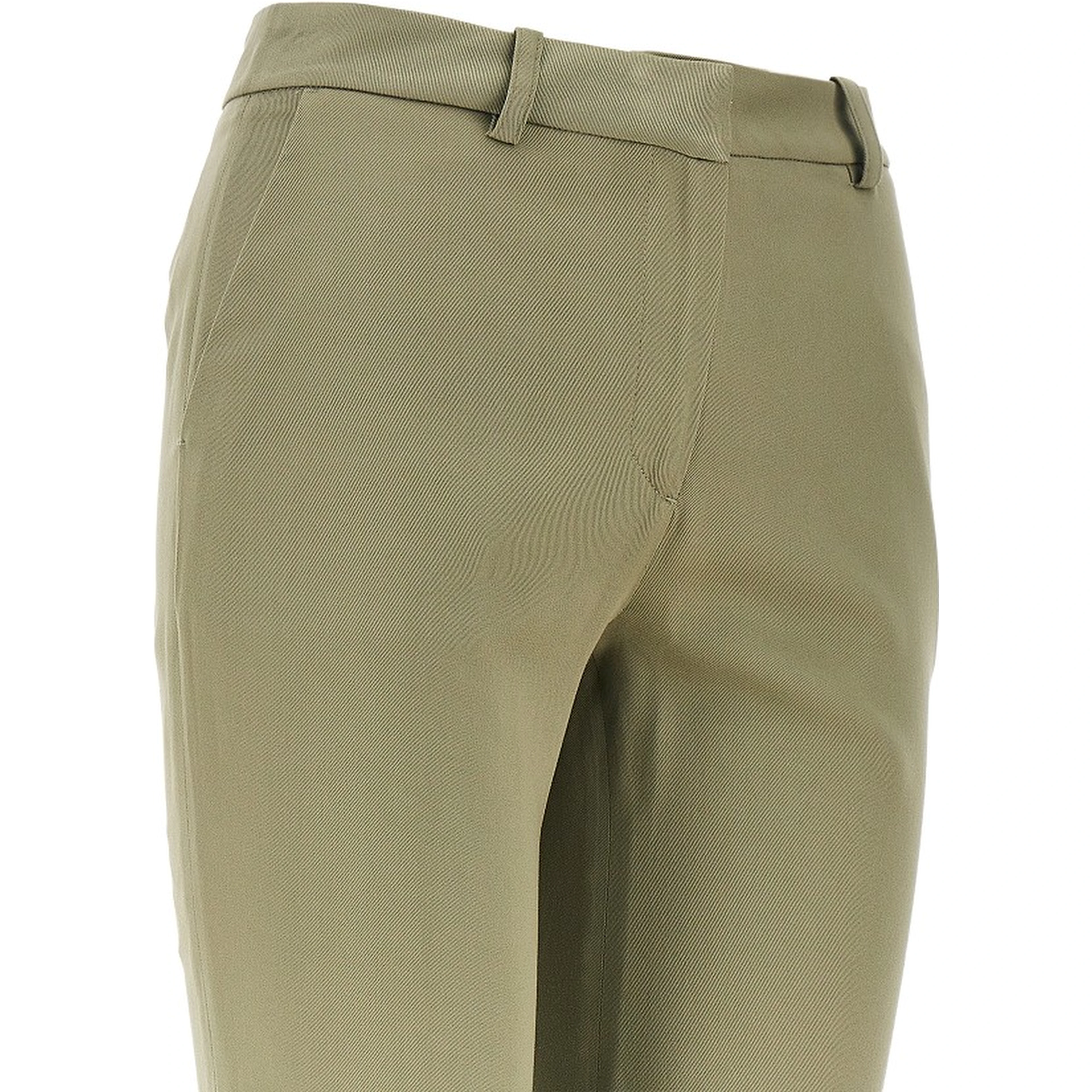'Lior' twill Capri pants