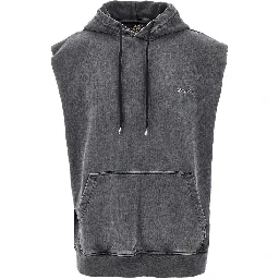 'Cactus' sleeveless hoodie