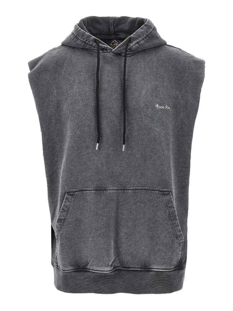 'Cactus' sleeveless hoodie