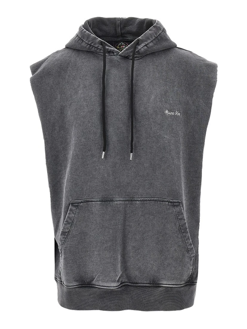 'Cactus' sleeveless hoodie