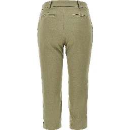 'Lior' twill Capri pants