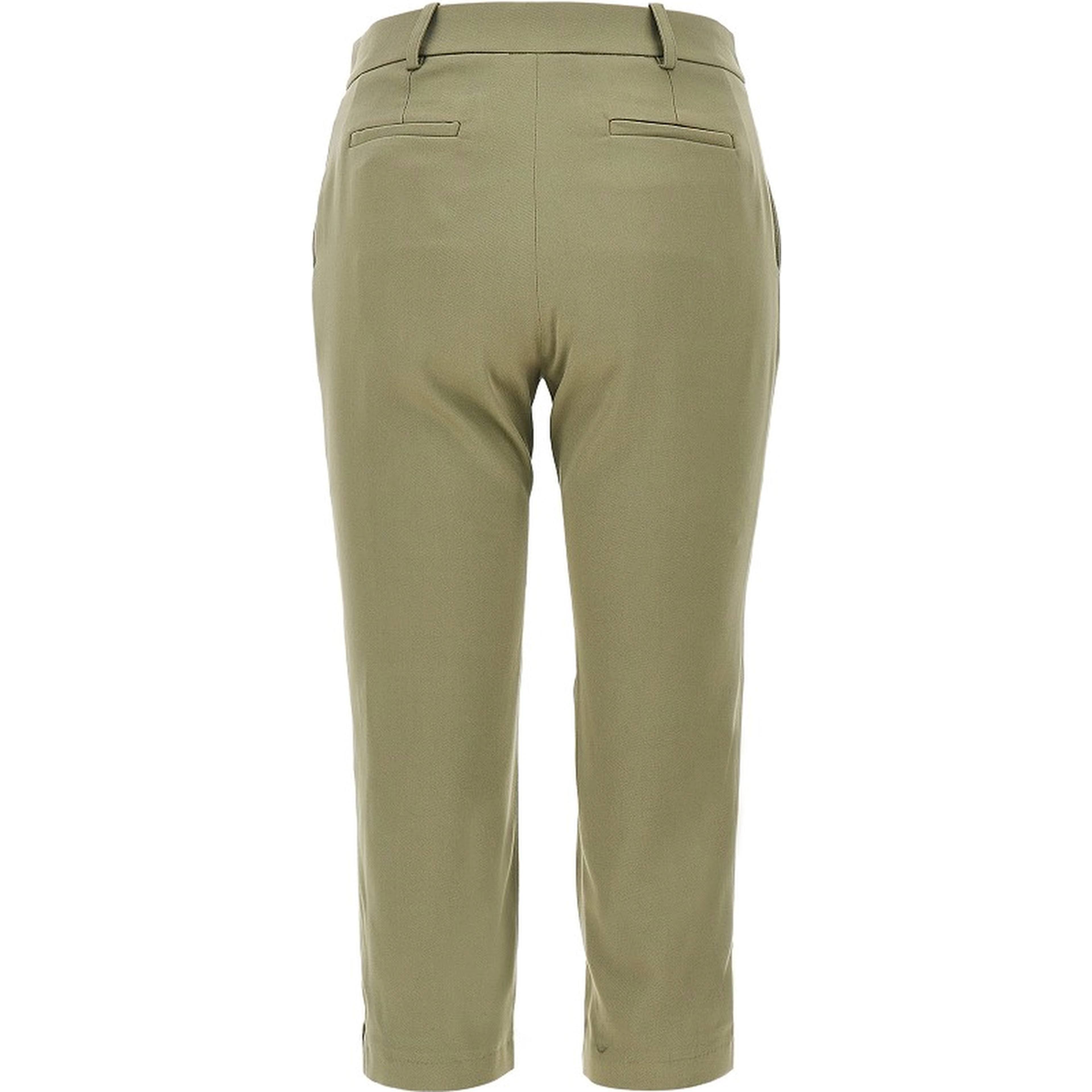 'Lior' twill Capri pants