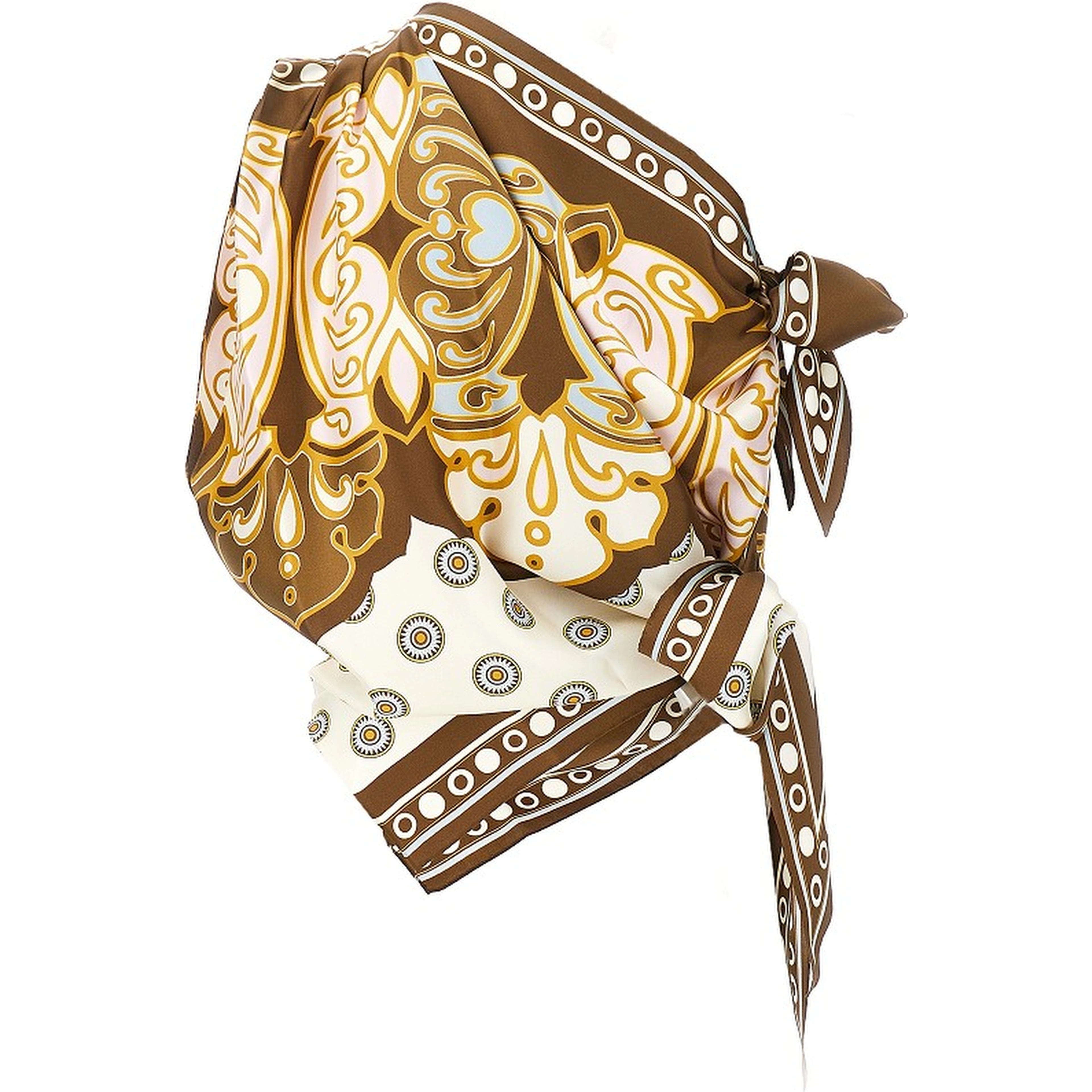 Silk 'Full-On' Foulard Top