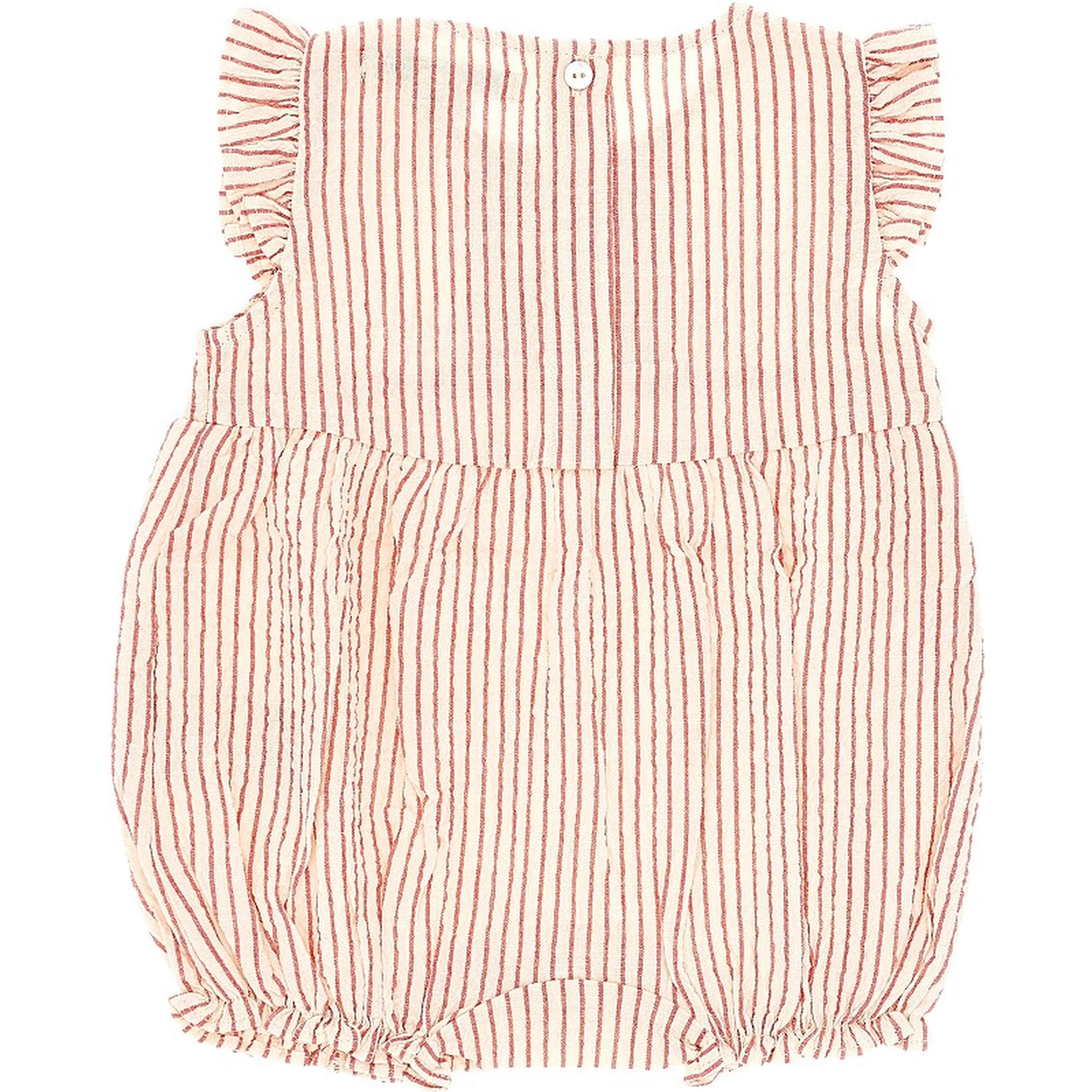 'Ellie' cotton romper suit with embroidery