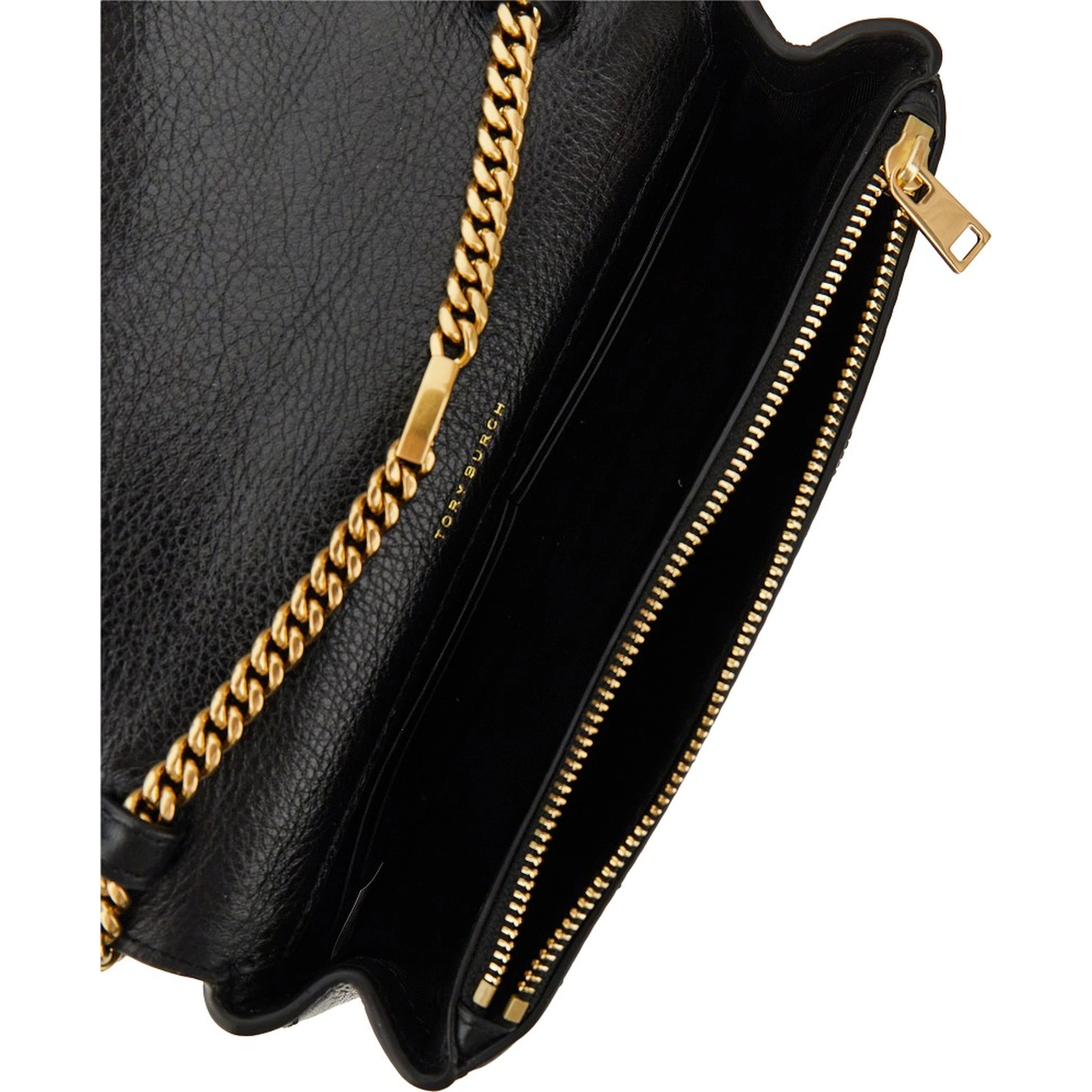 Quilted leather 'Charlie' bag with chain