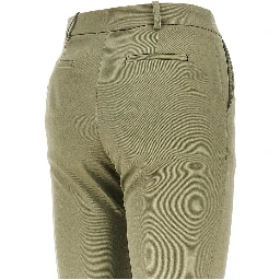 'Lior' twill Capri pants