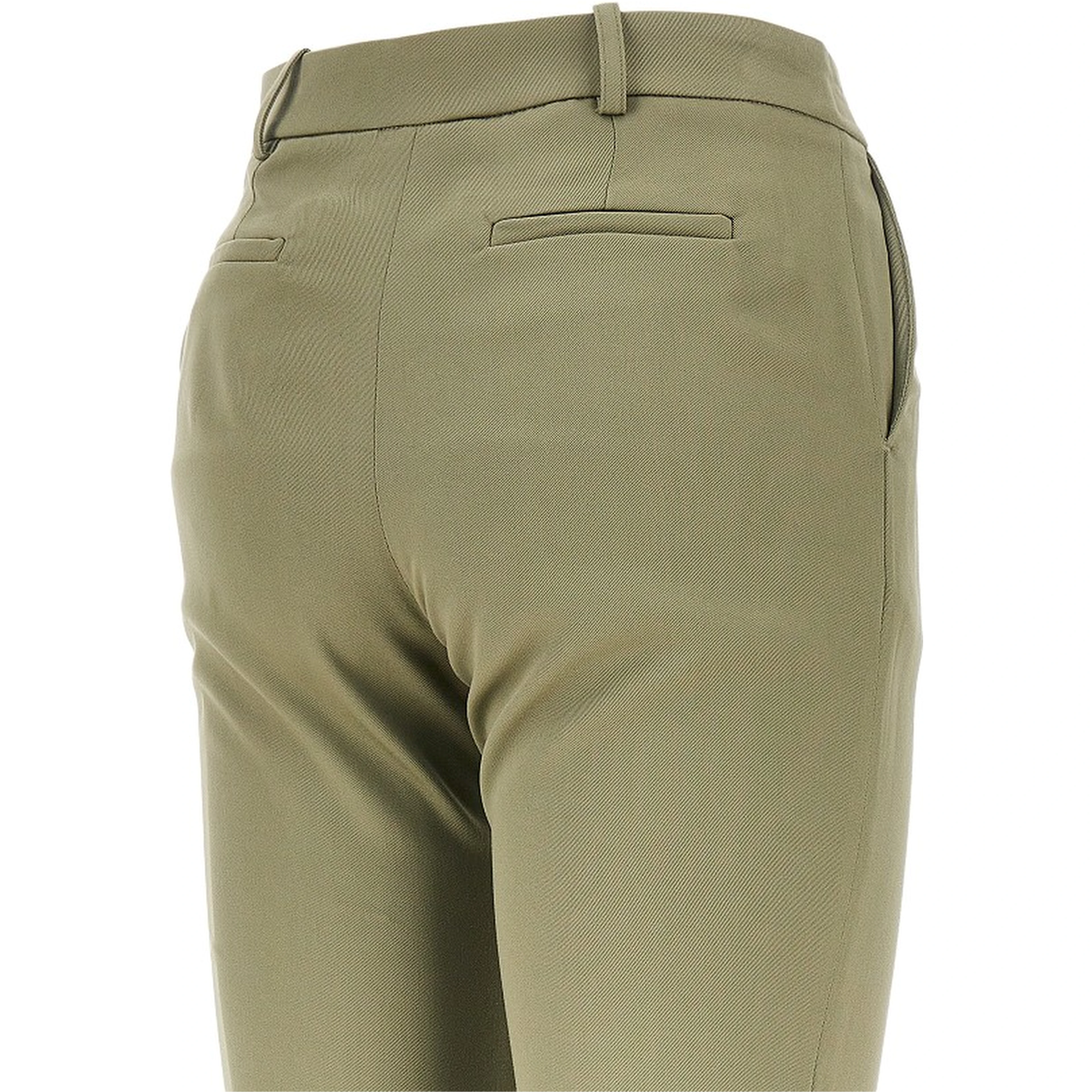 'Lior' twill Capri pants
