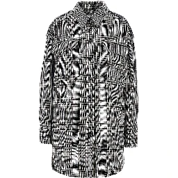 Prince of Wales wool overshirt