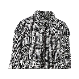Prince of Wales wool overshirt