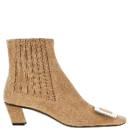 Suede leather 'Belle Vivier' Chelsea boots