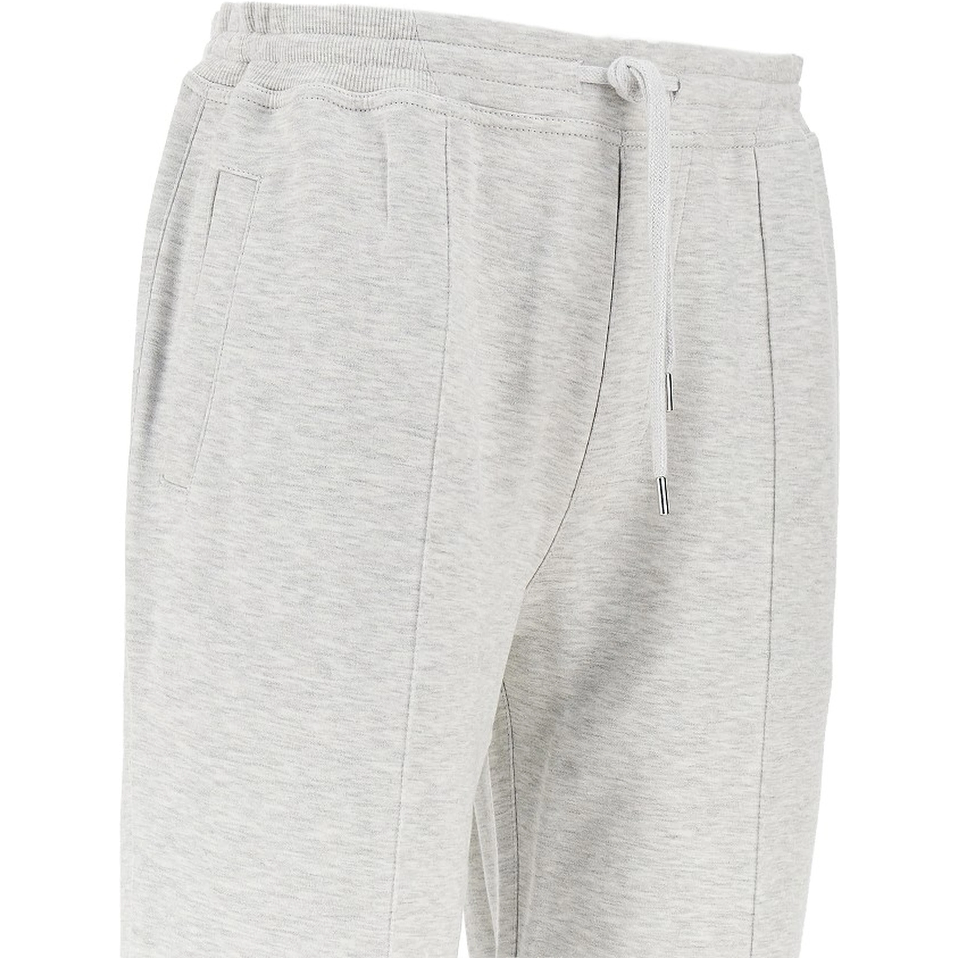 Mélange double jersey sweatpants