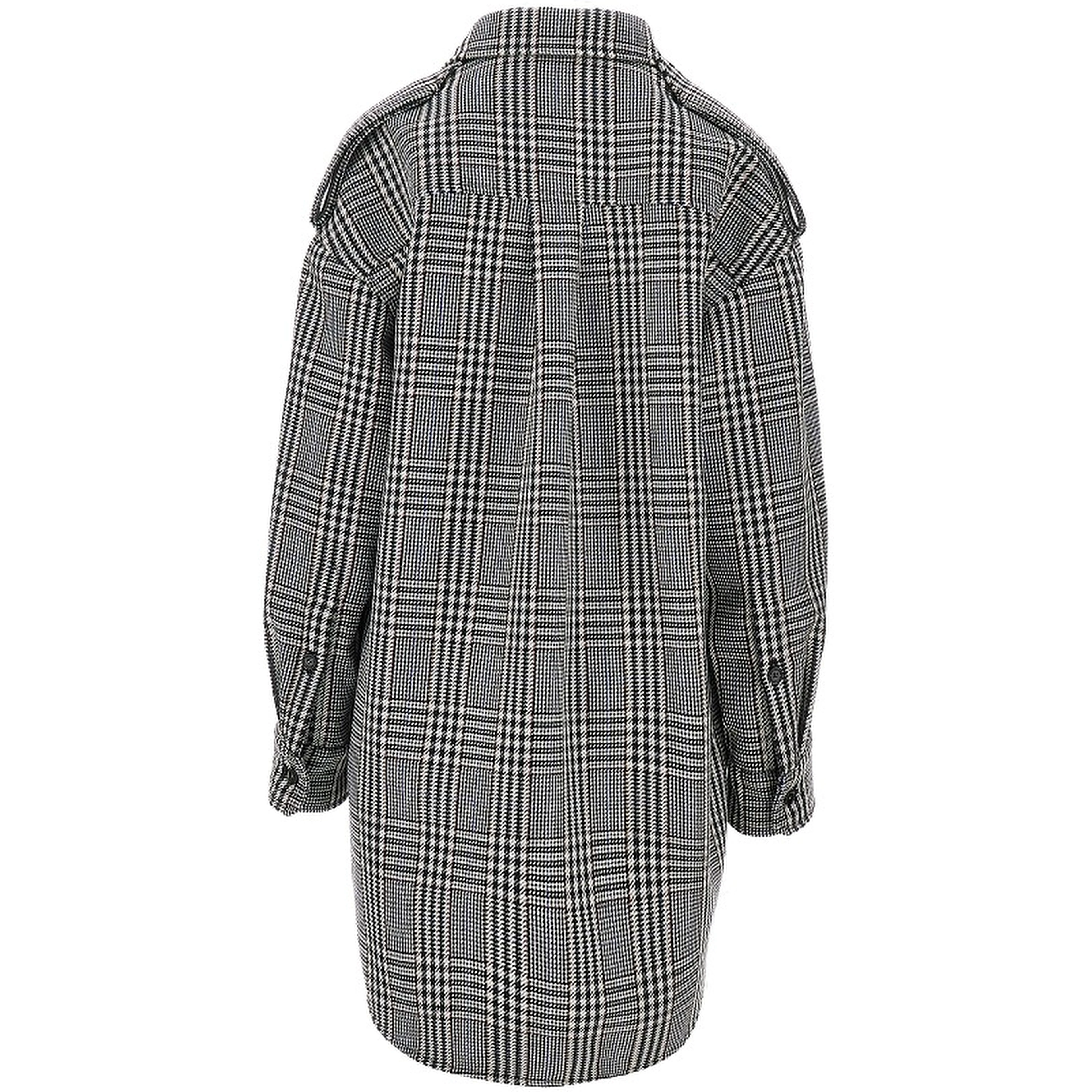Prince of Wales wool overshirt