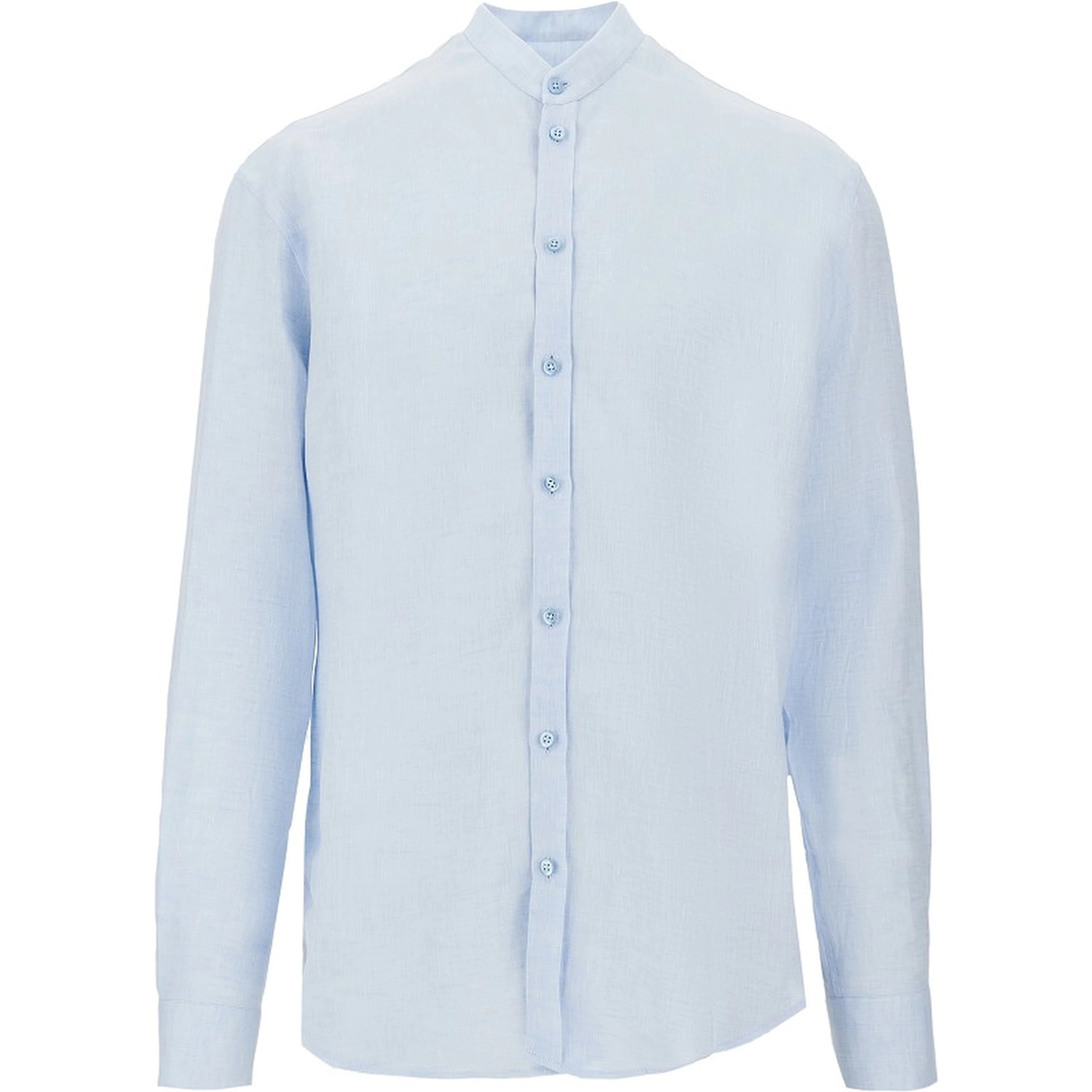 Guru collar linen shirt