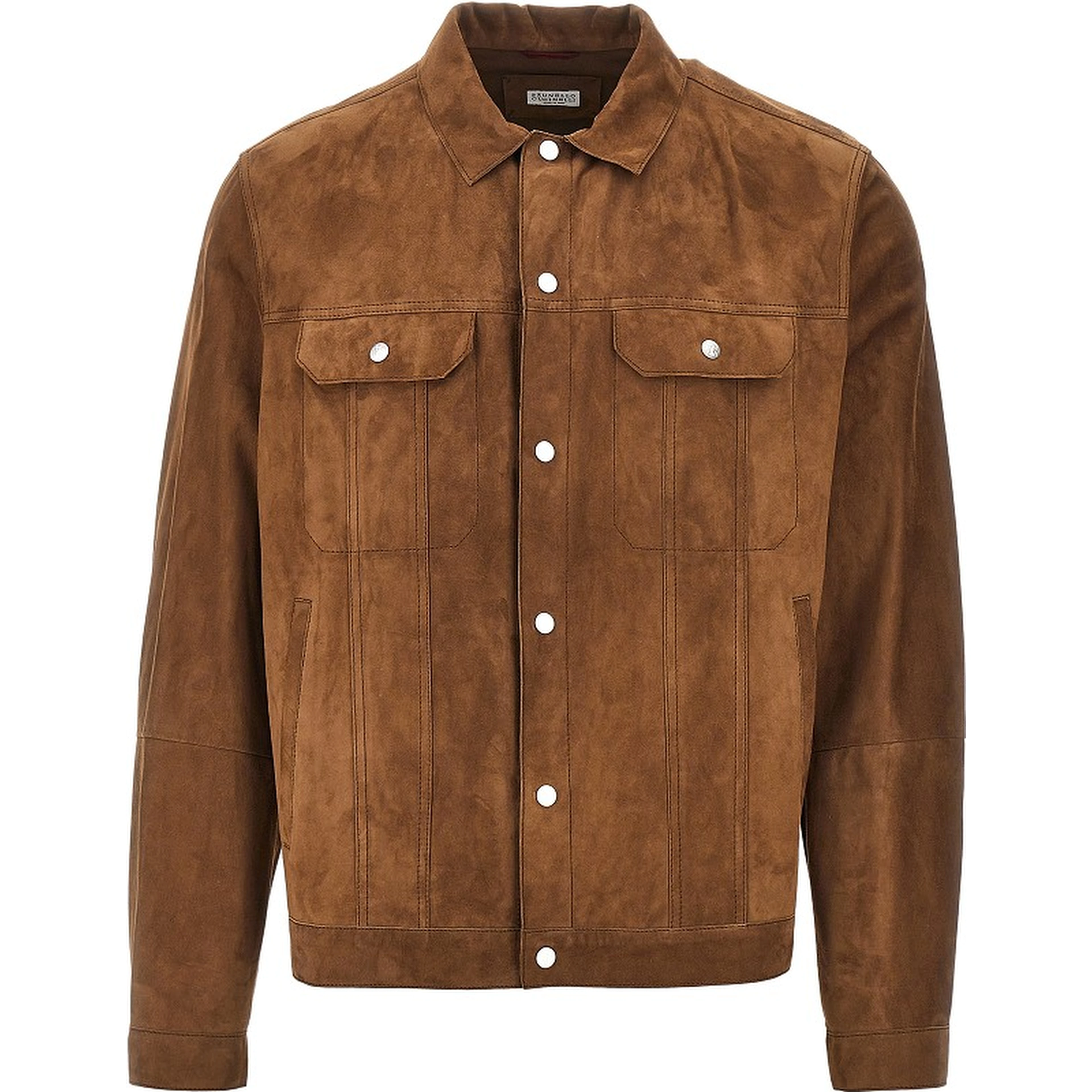 Suede leather jacket