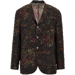 Cupro twill jacket