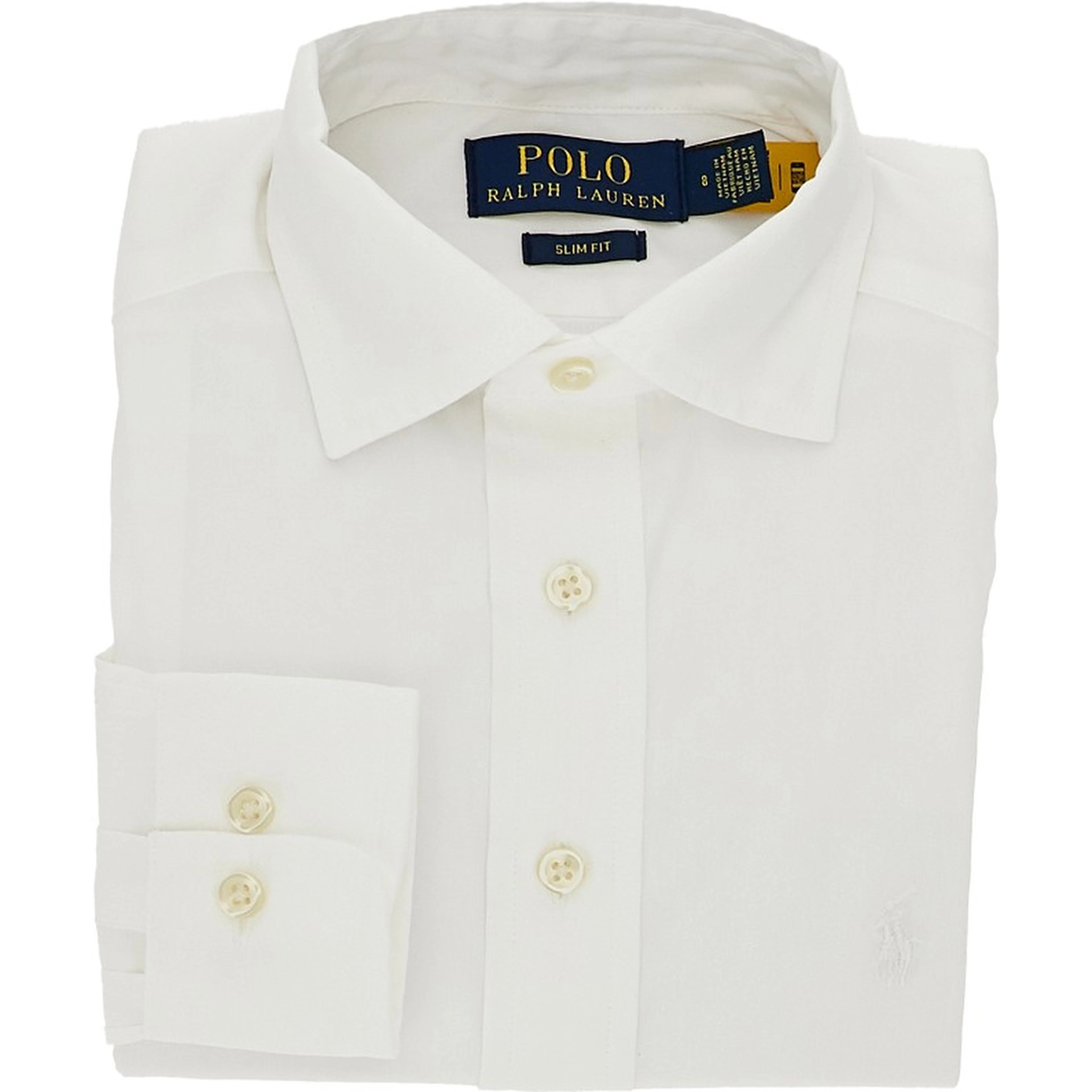 Poplin shirt with logo embroidery