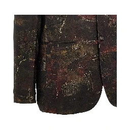 Cupro twill jacket