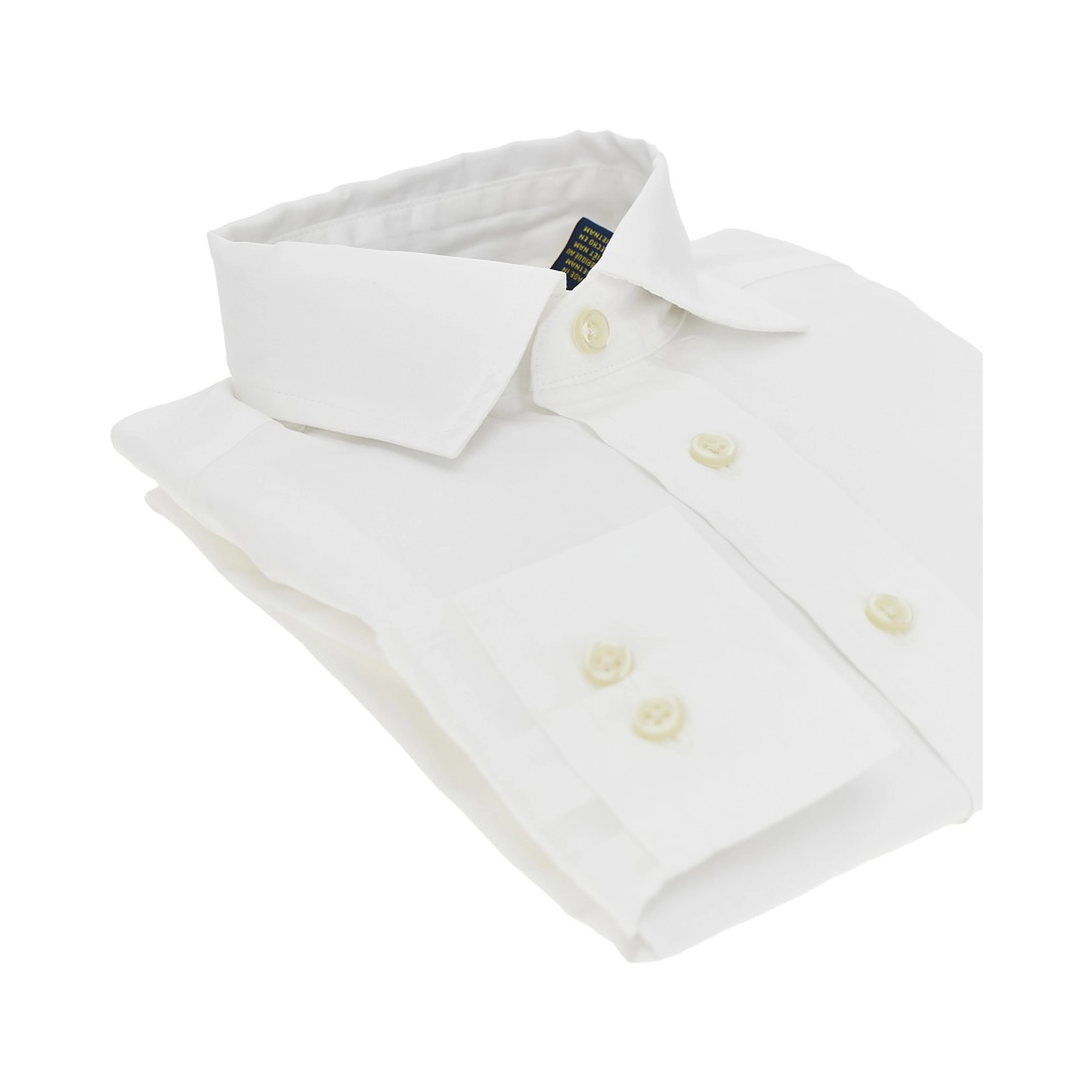 Poplin shirt with logo embroidery