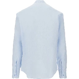 Guru collar linen shirt